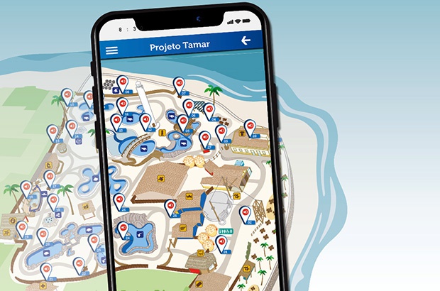 Fundação Projeto Tamar lança app que aprimora a experiência de visitantes